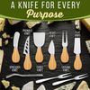 Pyle PKCZBD93 Cheese Board Serving & Cutting Set