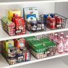 6 Pack [ Extra Large ] Wire Storage Baskets For Organizing With Lables, Pantry O