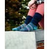 Solmate Socks Hiking Shoes Fusion Socks, cerulean