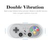 Cenxaki Switch Controller Wireless Gamepad Compatible with NS/Switch OLED/Windows PC - Classic SNES Style Controller with Motion Control/Vibration/Turbo/Wakeup - Gray