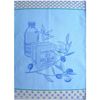 Santens Kitchen Cloth Marseille Jacquard Blue