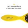 Drybar Super Lemon Drop detangling hair brush - for wet or dry hair, flexible bristles, soft-touch finish, slip-free, great for all hair types