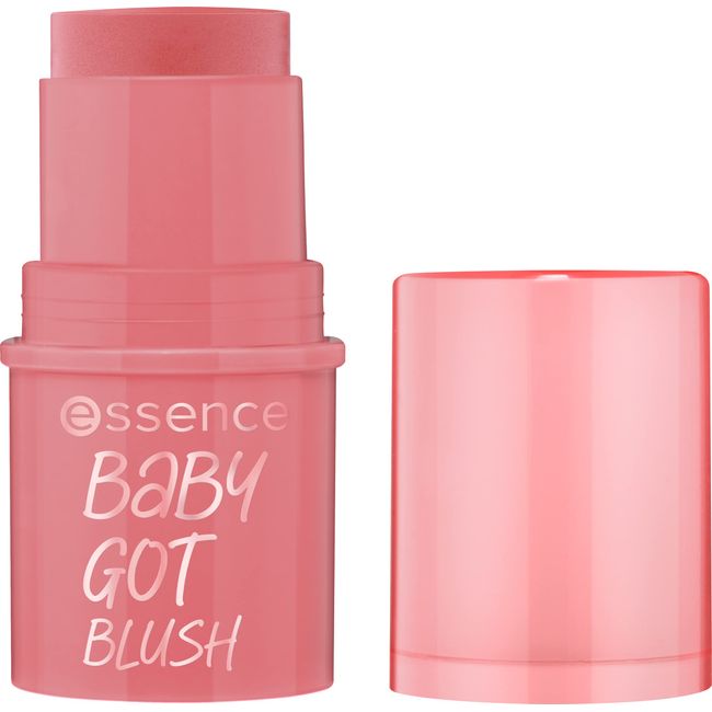 essence Crème, baby got blush, Rouge, Nr. 30, Pink, natürlich, strahlend frisch, vegan, ohne Alkohol, ohne Parabene, ohne Mikroplastikpartikel, 1er Pack (5.5g)