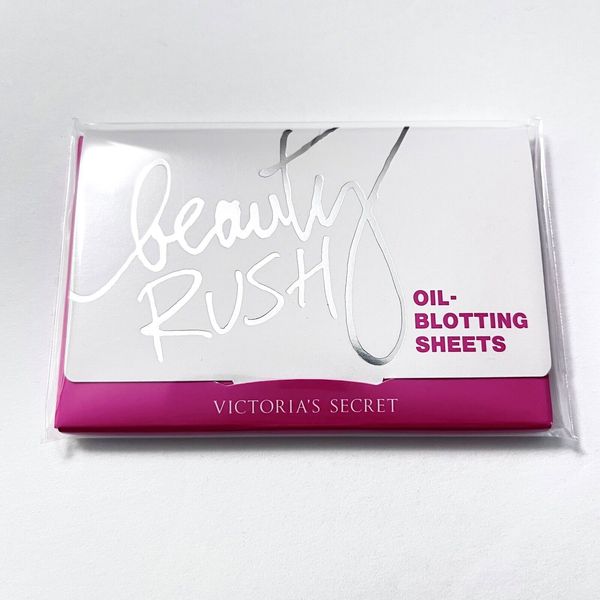 Victoria's Secret Beauty Rush Oil-Blotting Sheets 50ct - NEW