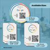 Google Grey Sticker Parent (Pack 2 Units, Round Diameter 3.93")