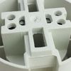 E27 Light Bulb Holder ,Woopower Practical Lamp Pendant Socket -Plastic Lampshade Ring Adapter(White)