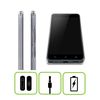 Head Case Designs Black Marble Prints Soft Gel Case Compatible With Zenfone Max (M2) ZB633KL