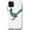 Hülle für iPhone 11 Pro Max Geometric Art Roadrunner Chaparral Bird