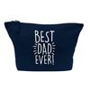 Flox Creative Makeup Bag Best Dad Ever! T-Shirt Navy