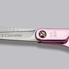 3 Claveles Duraluminio - Hairdressers scissors, 5.5", black