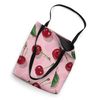 Sweet Cherries Pastel Design - Cute Cherry Pattern Tote Bag