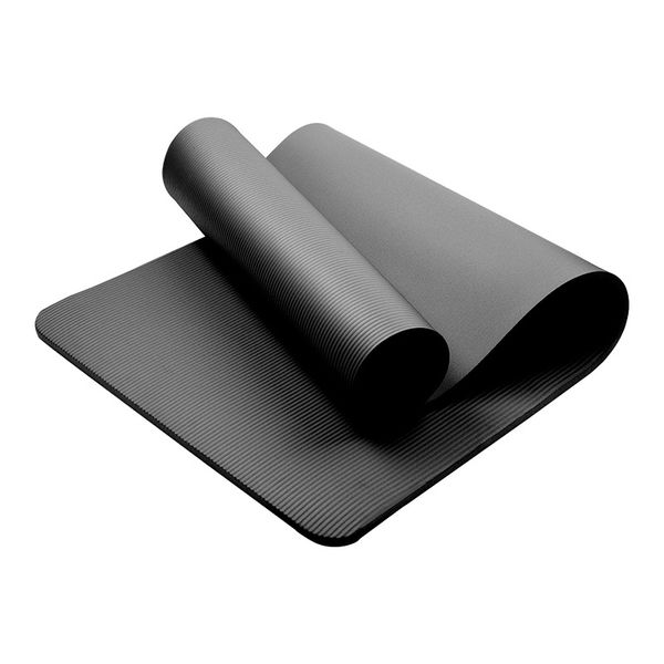 Pull Out Health Home Pilates Yoga Exercise Mat, Black