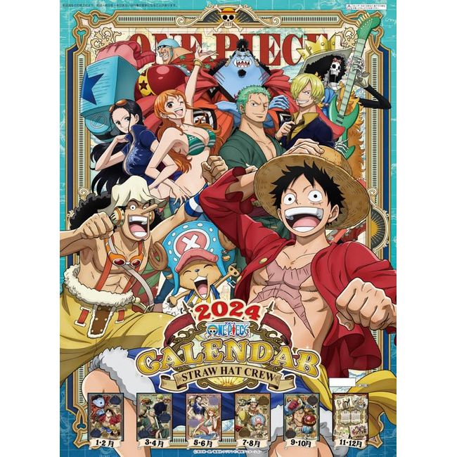 One Piece CL-015 2024 Wall Calendar