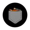 Funny Harlequin Rasbora Fish In Your Pocket PopSockets Swappable PopGrip