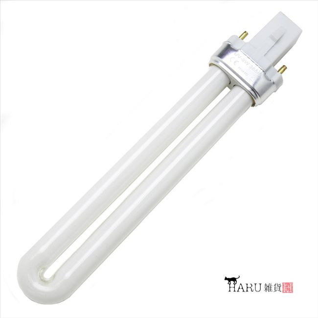 1 Replacement Bulb for UV Light 9W Spare Replacement Bulb Fluorescent Light UV Lamp 36W Bulb Socket Ultraviolet Gel Nail Resin Accessory