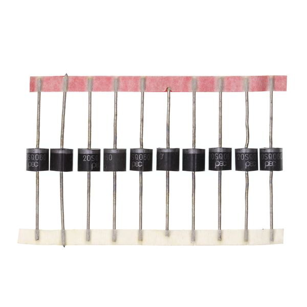 HUABAN 20pcs 20SQ060 Schottky Barrier Rectifier Diode 20A 60V R-6 20 Amp 60V