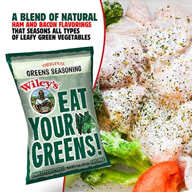 Wiley's Green Seasoning 12 Packets Fresh Herbs and Spices for