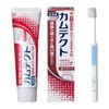 Kamtect Toothpaste, Prevents Periodontal Disease (Gingivitis, Pyorrhea), 4.1 oz (115 g) + Periodontal Care Toothbrush, Value Set, Set of 2, Quasi-Drug