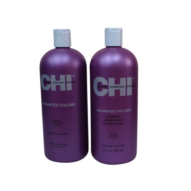 Chi Magnified Shampoo and Conditioner 32 oz Duo