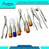Dental Tooth Extracting Basic Essentials Kit of 11pcs - Elevators, Pliers, etc