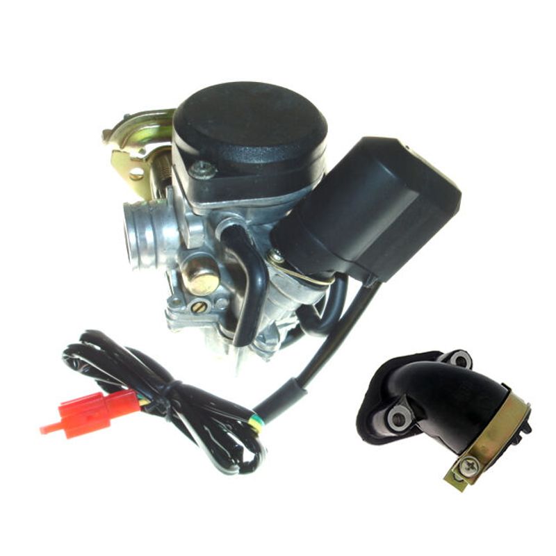 New 19mm Moped Carburetor For 2-Stroke 50cc Mosquito Scooter Moped Carb Piaggio Zip Ya Ma Ha JOG 50 - Foto 3