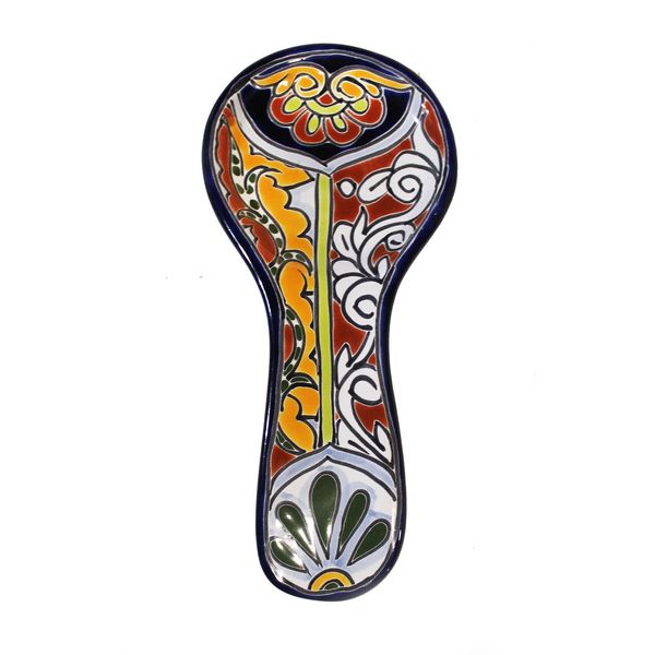 Tierra Fina Talavera Spoon Rest - 10" x 4.50"