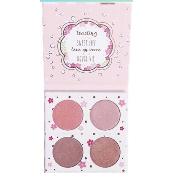 Beauty Bakerie Cotton Candy Champagne Blush Palette 4 Shades Sealed