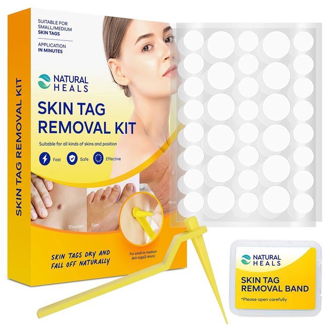 Skin Tag Remover, Skin Tag Remover Device with 72 Pcs Repair Patches for small to Medium (2mm to 4mm) Sized Skin Tags