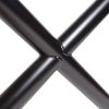 Bentatec Table Frame x 60 Round Tube Black Pack of 2
