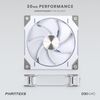 Phanteks D30 Reverse Airflow 140mm D-RGB PWM Fan - White