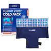 CryoMAX Reusable Cold Pack - 8-Hour Long-Lasting Cold Therapy Ice Pack, Adjustable Wearable Compress Straps, Best for Pain Relief, Injuries, Hip Surgery Swelling, and Migraines - T-Shape (1 Count)