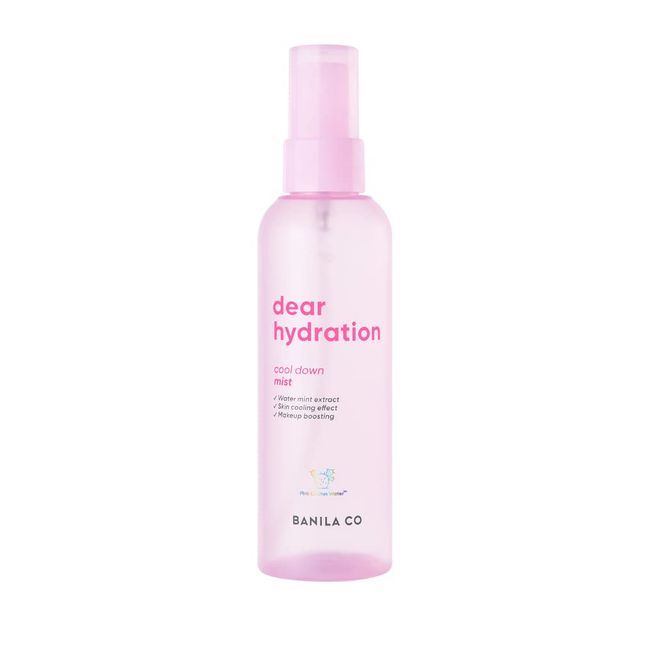 BANILA CO Dear Hydration Cool Down Mist: Skin Cooling, Makeup Prep, Hydration Boost, Radiant Glow (99ml / 3.34 fl oz)