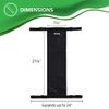 NYOrtho Oxygen Tank Holder for Wheelchair - E Cylinder Transport Bag Adjustable Straps Easy to Clean, Heavy Duty, Waterproof Standard Wheelchair Size