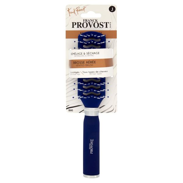 Franck Provost Vented Brush with Protected Plastic Bristles - Assorted Models