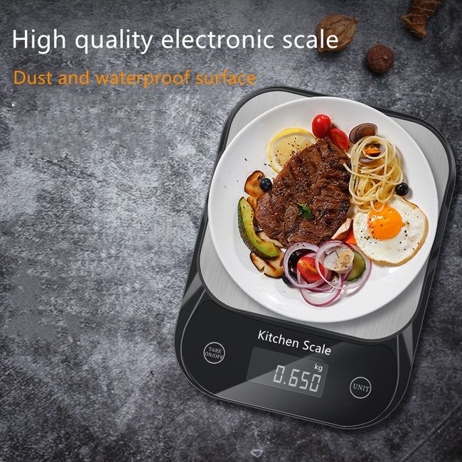 10kg Kitchen Scales Food Baking Weight Digital LCD Electronic Weighing Scale  New