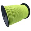 8mm Fluorescent Yellow Polypropylene Braided Poly Rope Cord x 50 Metre Strong String