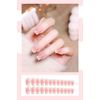 Turkalla Nail Tips, For Hands, Pack of 24, 12 Different Sizes, 3D Feel, Easy to Apply, Reusable, False Nails, Gel Nails, Nail Stickers, Hands, Nail Art, Nail Parts, Stylish, Popular Design, Beginners, Coming-of-Age Ceremonies, Weddings, Receptions