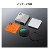 K&F Concept 72mm Magnetic CPL Filter + 1 Cleaning Cloth (Nano-Xcel)