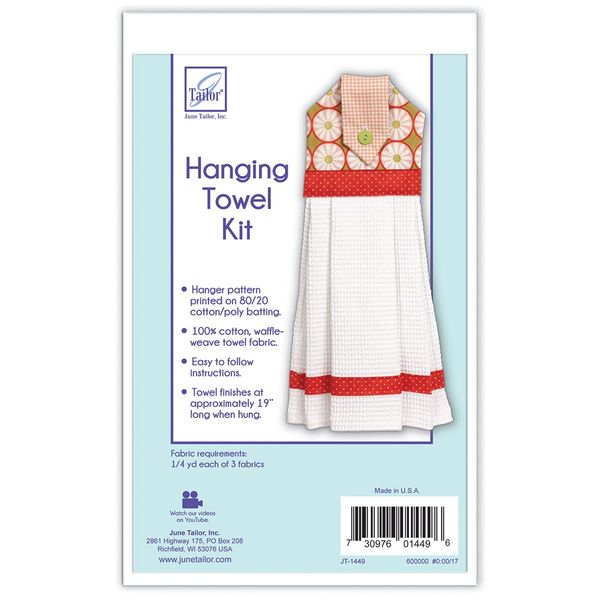 June Tailor JT-1449 Hanging Towel Kit, None