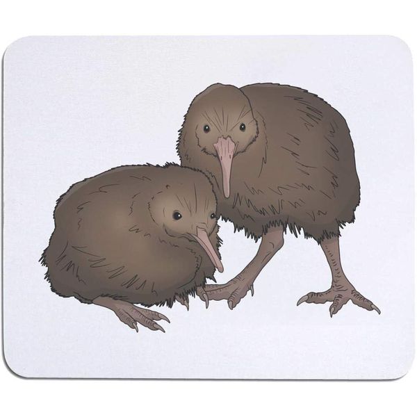 Azeeda 'Kiwi Birds' Mouse Mat/Desk Pad (MO00034957)