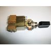 SWITCHCRAFT 3 POS. LOCKING LEVER SWITCH 54267   5930-01-073-5585
