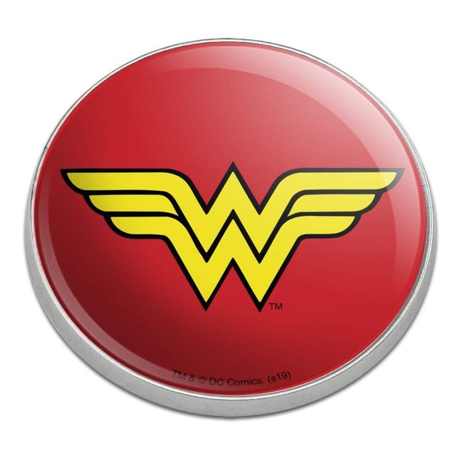 GRAPHICS & MORE Wonder Woman Classic Logo Golfing Premium Metal Golf Ball Marker