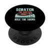 Scratch The Surface Rule The Sound Equaliser Vinyl DJ PopSockets with Interchangeable PopGrip