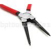 4pcs Heavy Duty 7" Circlip Plier Snap Ring Plier External Internal Kit w/ Pouch
