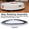BORDSTRACT Mop Module Part for Narwal J1, Resuable Sweeping Round Robot Vacuum Cleaner Replacement Cloth Accessory