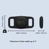 Case-Mate Air-Tag Dog Case - Scratch-Resistant, Quick Attach, Black