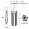 Universal Socket, Self-adjusting Socket 1/4'' - 3/4'' 7mm-19mm, Adapter Socket for Wrench Ratchet & Power Drill, Super Grip Socket, Christmas Stocking Stuffers Tools