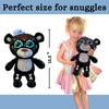 FLUFFAROO Sugar Skull Teddy Bear (Mirage Black)