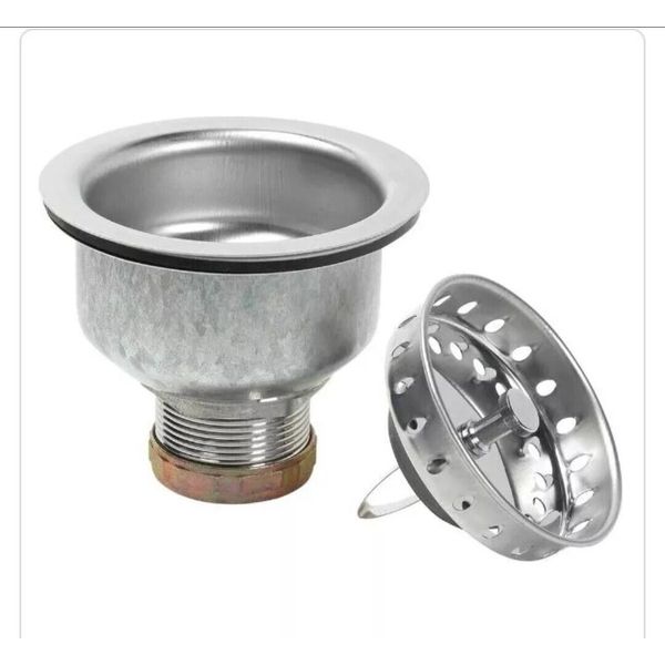 Stainless Steel Glacier Bay Sink Strainer 1001 966 396