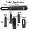 MRY 5-in-1 HOT Air Comb (Black Color)